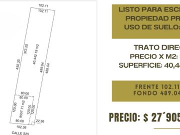 Terreno con excelente ubicación en Muxupip Motul