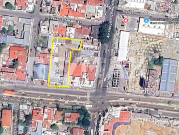 Terreno con local en renta Colonia Reforma