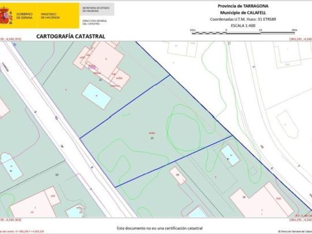 Terreno con proyecto y estudios incluidos