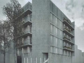 Terreno con proyecto Arquitectónico, ubicado en la Ciudad de México