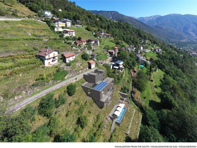 Terreno con progetto approvato Casa nel vigneto