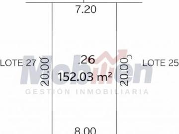 Terreno de 152 m² en venta, uso habitacional, Mazatlán