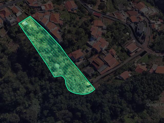 Terreno de 1890 m² no Trapiche, Funchal – Vista Montanha