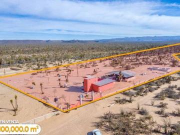TERRENO DE 10 HECTAREAS EN VENTA CON RASTRO PARA CERDOS EN VIZCAINO, MULEGE BCS
