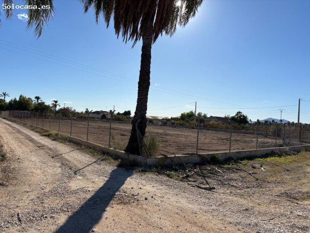 ¡TERRENO DE 10.501M2 EN ELCHE, MATOLA, CON LICENCIA PARA CONSTRUIR!