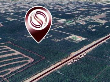 Terreno de 1,000 m2 en el área metropolitana de Cancún