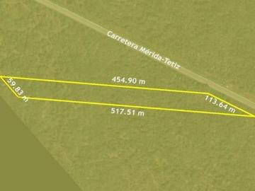 Terreno de 2.3 Hectáreas En Carretera Mérida Tetiz