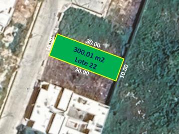 Terreno de 300.01 m2 en la Privada Xcanatún Gran San Pedro Cholul Mérida L 22