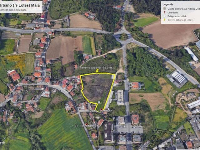 Terreno de 4263 m2 Via Diagonal Gondim, Maia, Porto