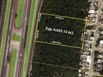 Terreno De 6,025.12 m2 En Periférico Poniente