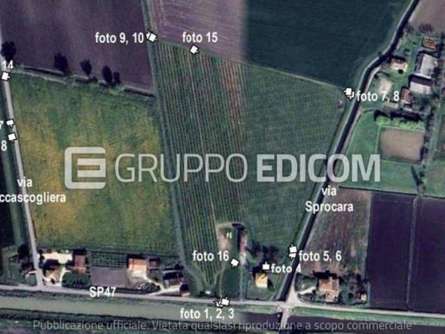 Terreno di 47488 mq in vendita a Villa Bartolomea Rif. 4555081