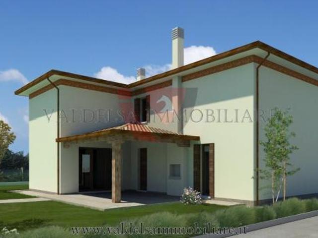 Terreno edif. residenziale in vendita a Borgatello Colle di Val d'Elsa 310 mq Rif: 858450