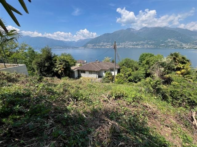 Terreno edificabile con licenza di costruzione in vendita a Gambarogno unopportunità unica nel verde del Ticino