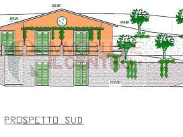 terreno edificabile con progetto per villetta monofamigliare