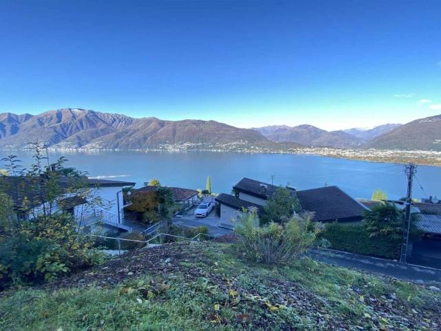 TERRENO EDIFICABILE CON STUPENDA VISTA A GERRA GAMBAROGNO
