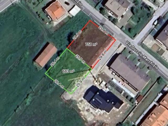 Terreno edificabile residenziale in vendita a Cuneo