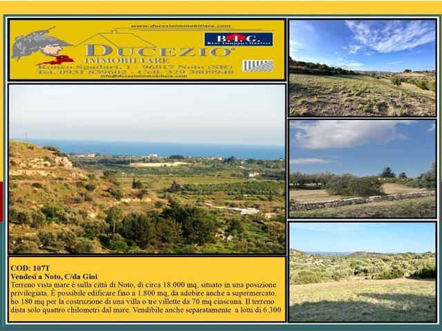 Terreno edificabile residenziale in vendita a Noto