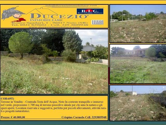 Terreno edificabile residenziale in vendita a Noto