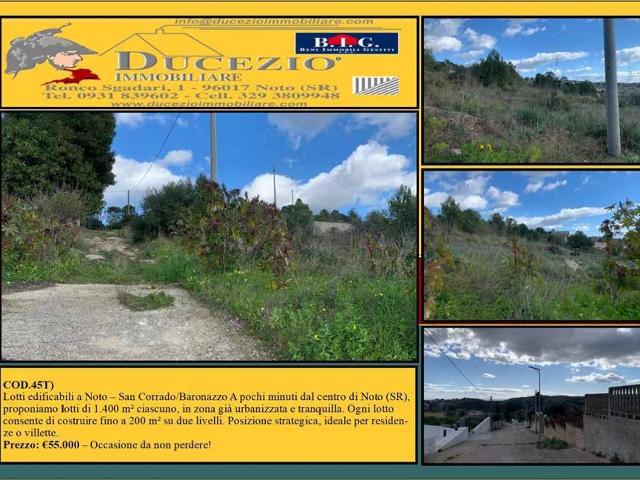 Terreno edificabile residenziale in vendita a Noto