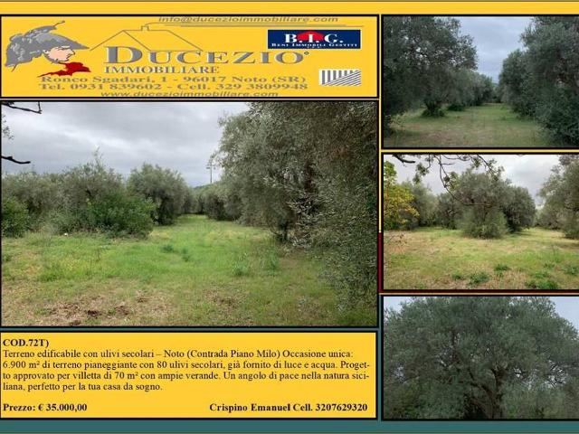 Terreno edificabile residenziale in vendita a Noto