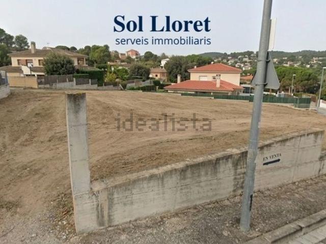 Terreno, Els Pinars, Lloret de Mar