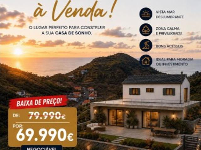 Terreno em Porto da Cruz