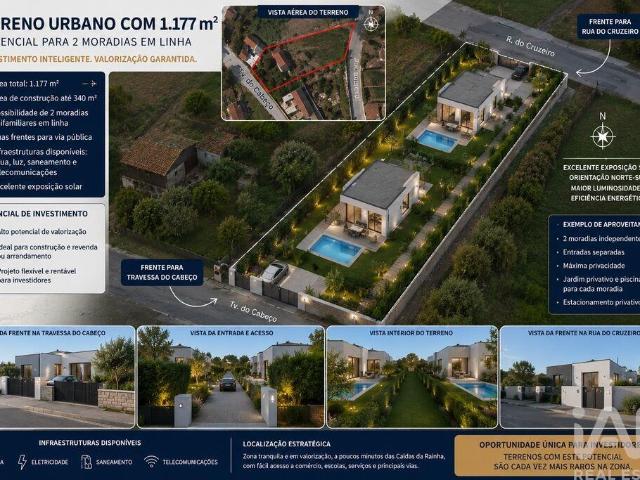 Terreno em Salir de Matos de 340,00 m²