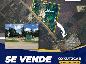 Terreno en OXKUTZCAB, YUCAT?N