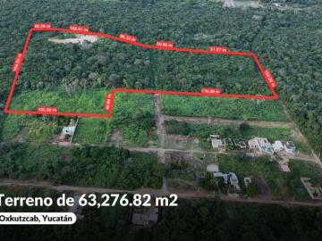 Terreno En Oxkutzcab Para Lotificar En Zona Urbana De 6 32 Hectareas