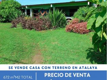 TERRENO EN ATALAYA, VERAGUAS SE VENDE CON CASA