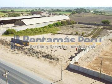 TERRENO EN ALQUILER DE 11,024 M2 CARRET. PANAMERICANA NORTE LAMBAYEQUE