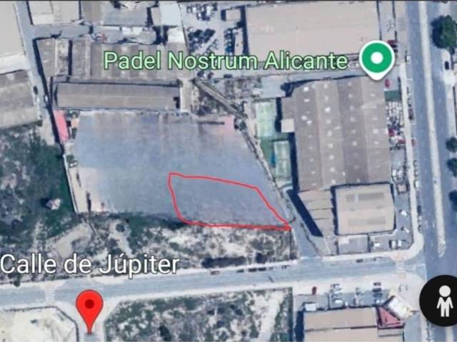 Terreno en Alquiler en Alicante Alacant