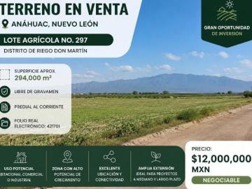 Terreno en Anáhuac