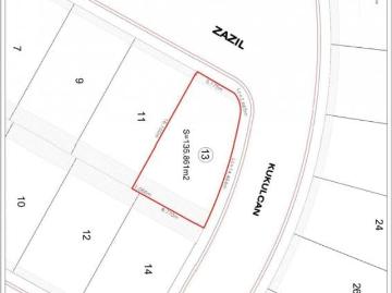 Terreno en ESQUINA de 135 m2 en venta, Puebla Parque Cobá Lomas de Angelópolis Zona Cascatta Chedrau