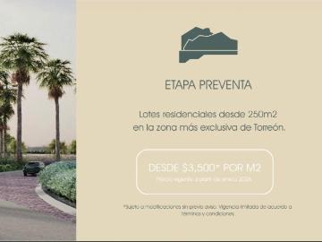 Terreno en Paramo residencial en torre?n coahuila