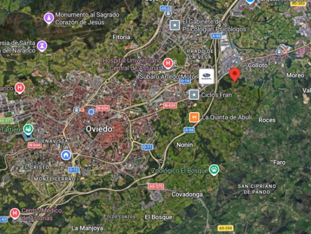 Terreno en venta Oviedo