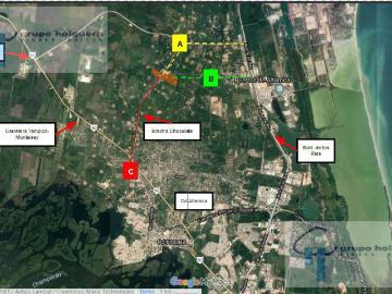 TERRENO EN VENTA O RENTA EN EL PUERTO INDUSTRIAL DE ALTAMIRA, TAM. RANCHO SAN LUISITO