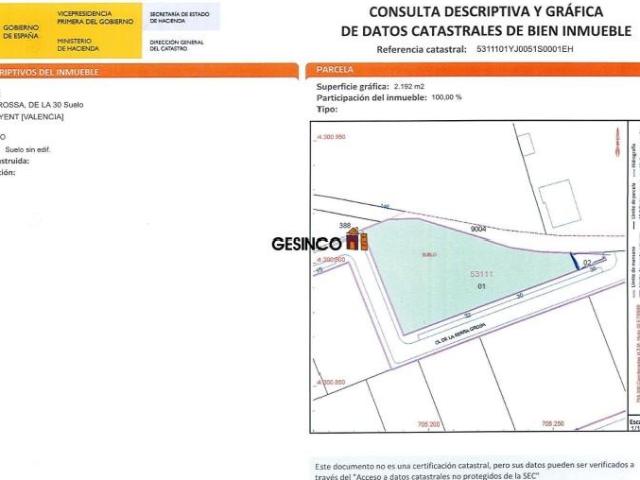 Terreno en venta Ontinyent