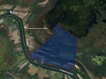 TERRENO EN VENTA A LA ORILLA DEL RIO TAMESI