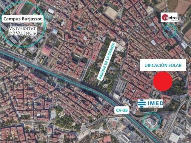Terreno en venta Burjassot