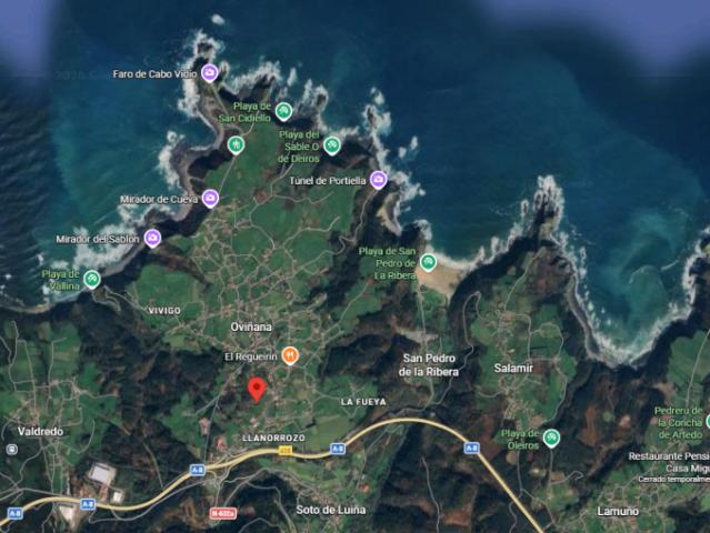 Terreno en venta Cudillero