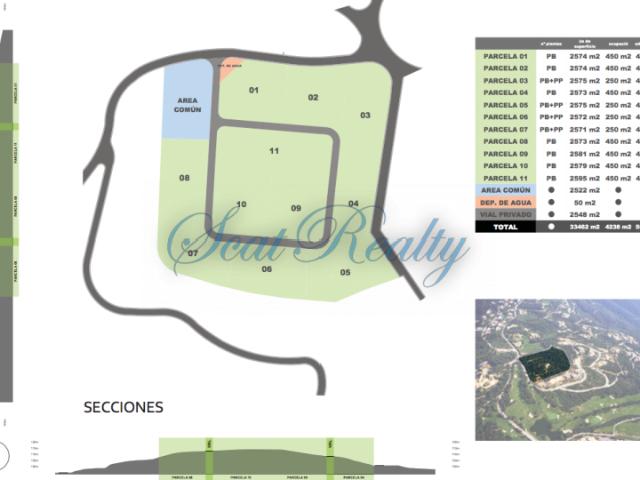 Terreno en venta Castell Platja d'Aro