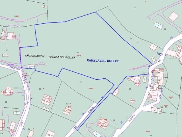 Terreno en venta Cañada