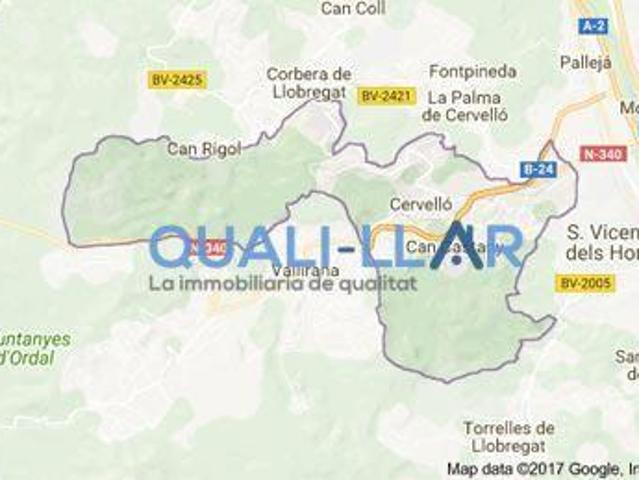 Terreno en venta Cervelló