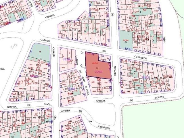 Terreno en venta con 600 m2, en El Poblenou Sabadell