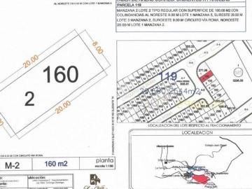 Terreno en Venta Conjunto Habitacional las Villas 320m2 4