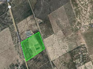 Terreno en venta de 20 hectareas Industrial con Ff.cc Salinas Victoria Nuevo León
