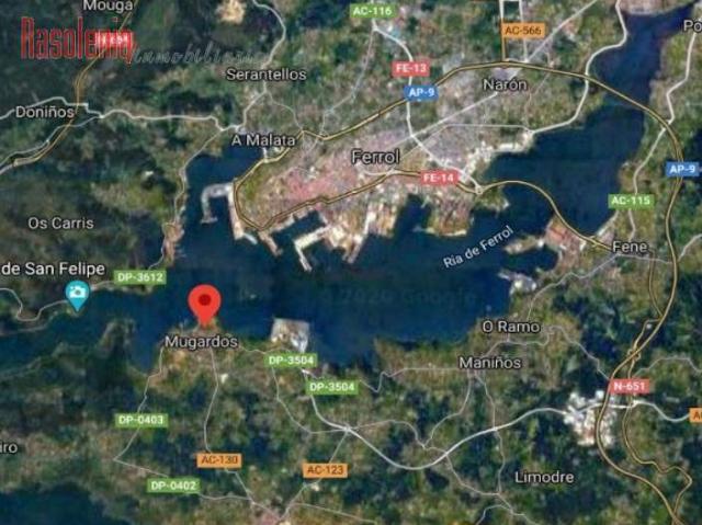 Terreno en venta en Mugardos
