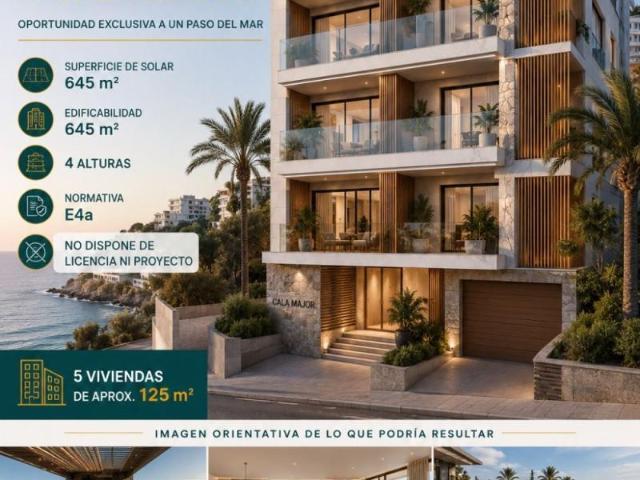 Terreno en venta en Mallorca, Costa Cala Mayor