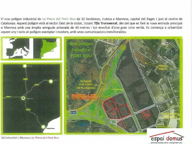 Terreno en Venta en Manresa
